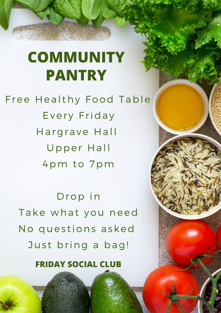 From Friday 29th November, we’re expanding our Friday Social Club! 🎨 Art for All: Adult-Only Art Class: 2–4pm. Relax, create, and unwind in a friendly space. Children’s Art Club: 4–5pm. Let the little ones get creative and have fun! 🌟 Free Food Table: Drop in and take what you need - no questions asked. Bring a bag and help yourself. 🍲 Hot Meal: Enjoy a hearty meal in a warm and welcoming atmosphere. 🎲 Bingo & Social Time: Stay for a game of bingo, a chat, or just enjoy the company. 🧴 Hygiene Baskets: Pick up essential hygiene products for yourself or your family. All drop-in and completely free. Our doors are open to everyone. Come along, connect, create, and feel part of a caring community. 📍 When: Every Friday 📍 Where: Upper Hall 📍 Time: 2pm to 7pm We can’t wait to see you! ❤️